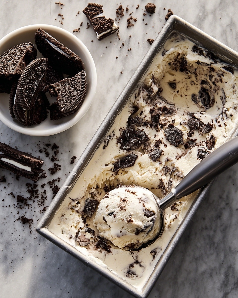 Cookies and Cream Ice Cream Recipe