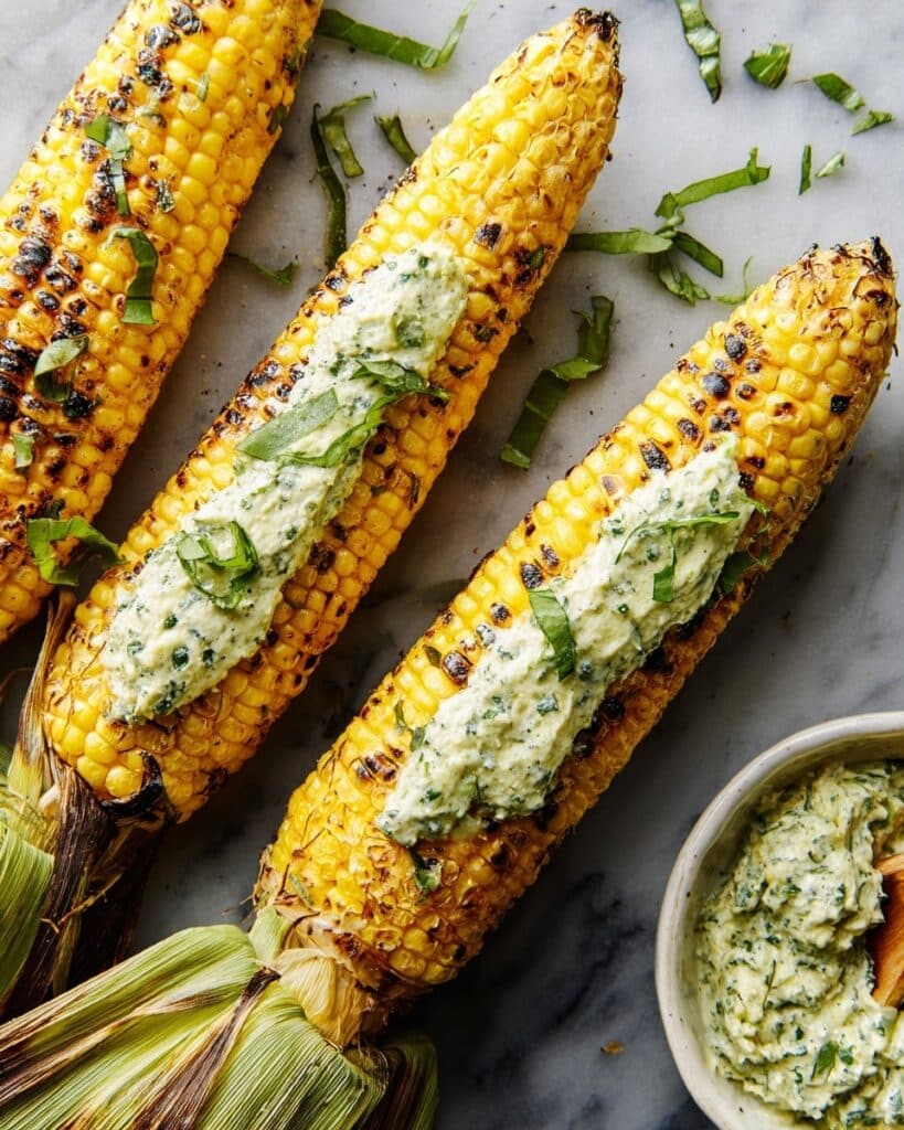 Honey Lime Grilled Corn Recipe