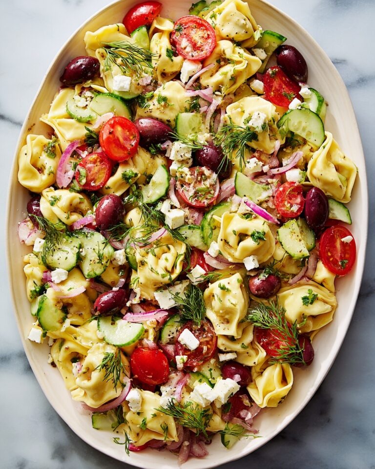 Greek Tortellini Salad Recipe