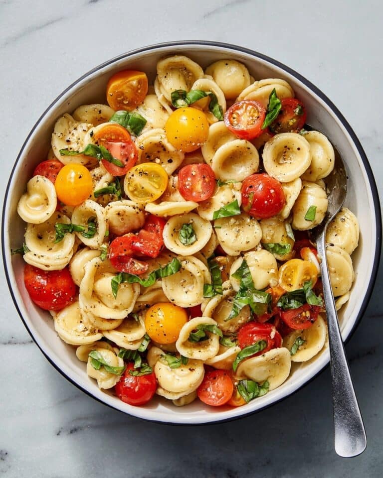 Bruschetta Pasta Salad Recipe