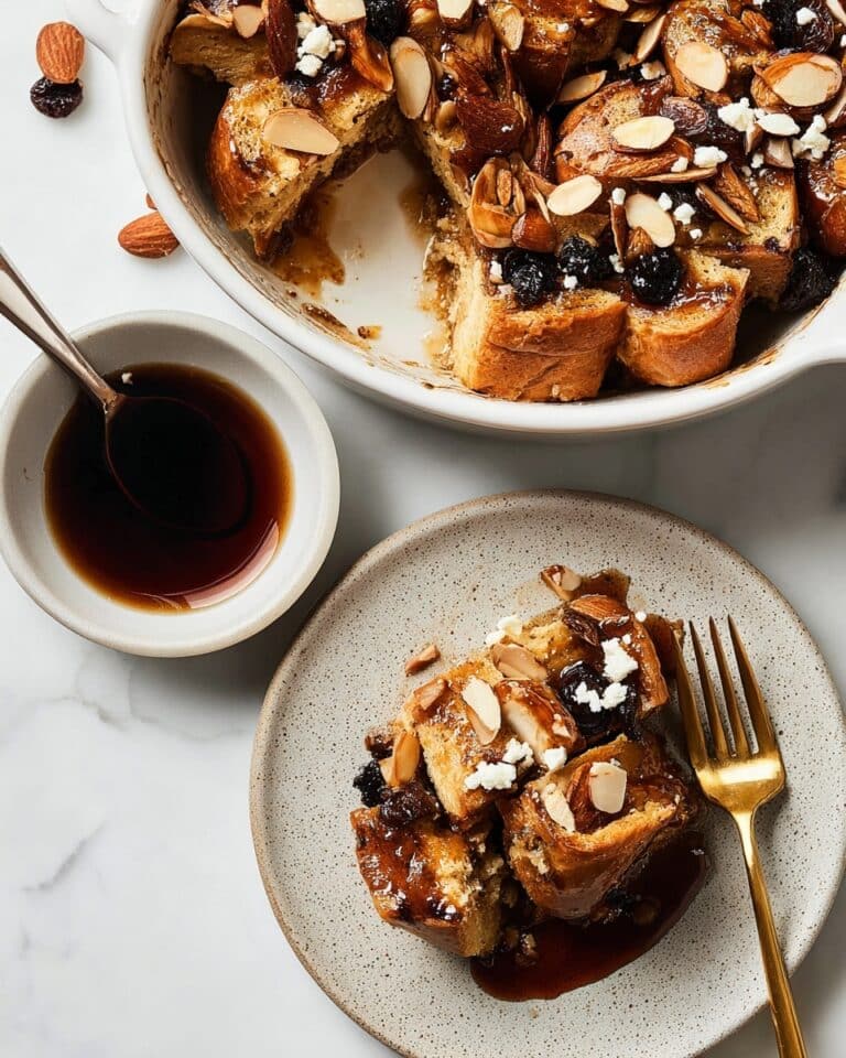 Capirotada (Mexican Bread Pudding with Piloncillo, Dried Fruits, and Cheese) Recipe