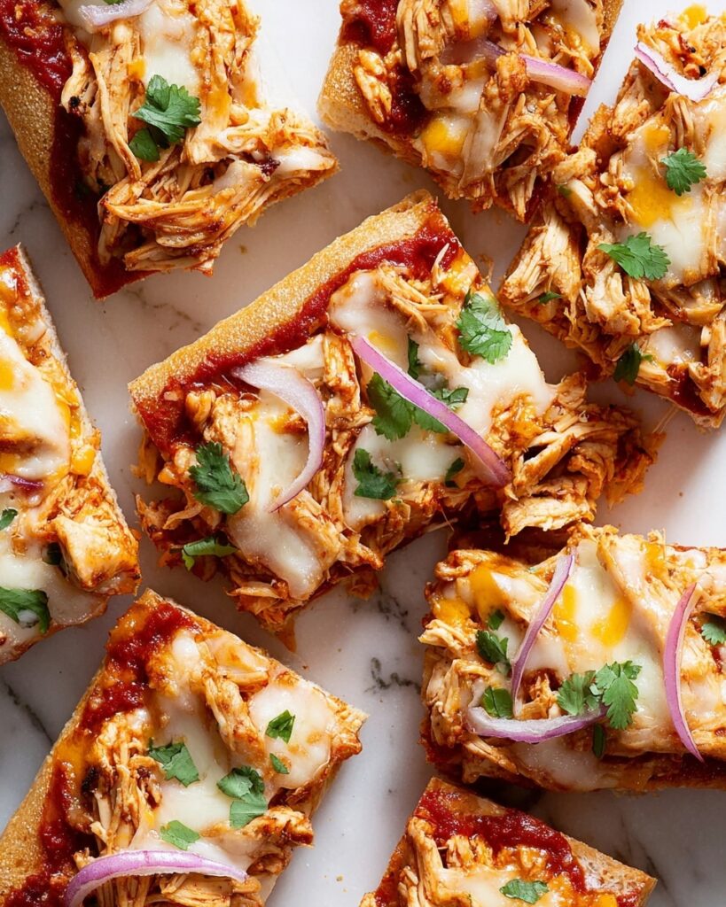 BBQ Chicken French Bread Pizza Recipe