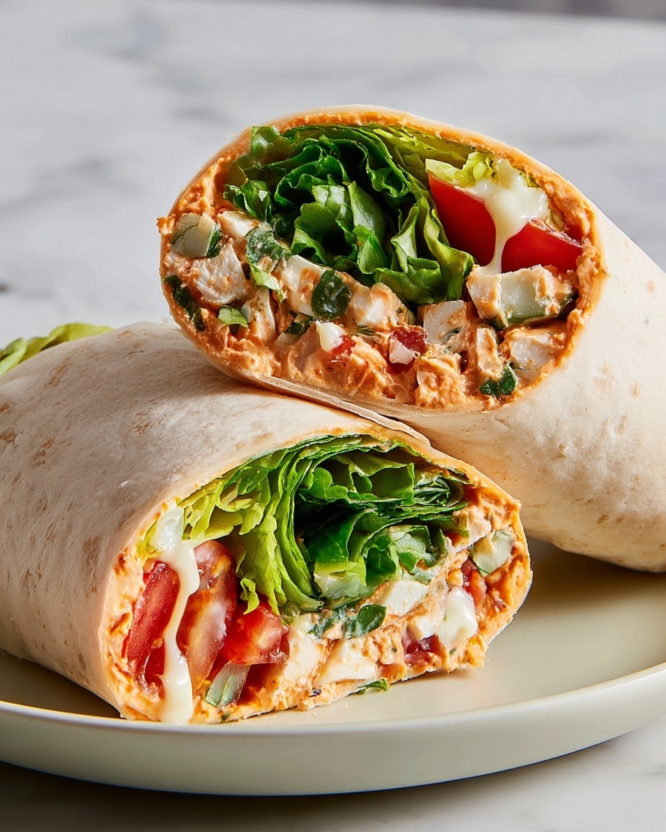 Tuscan Chicken Wrap Recipe