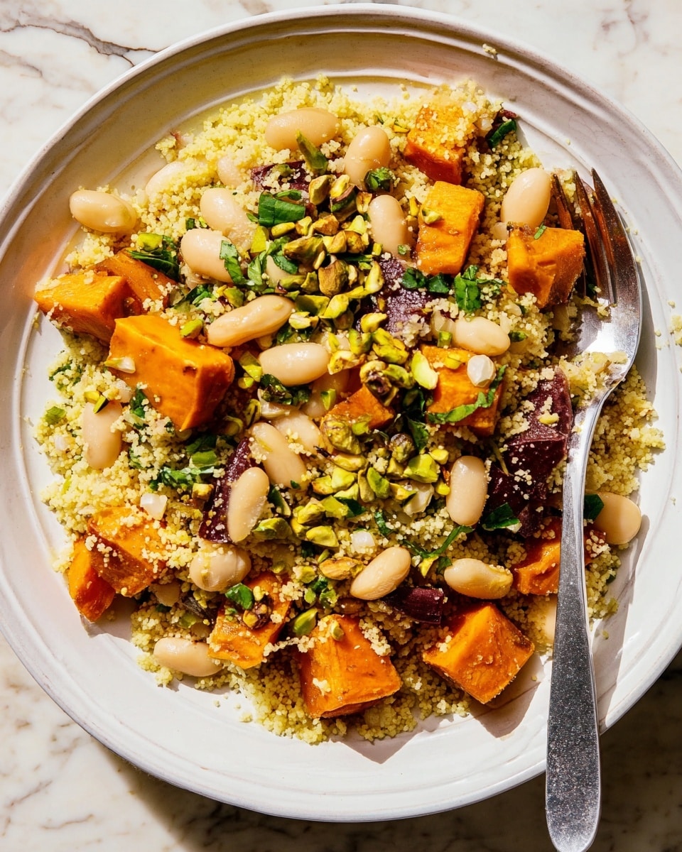 Sweet Potato Couscous Sunshine Bowls Recipe