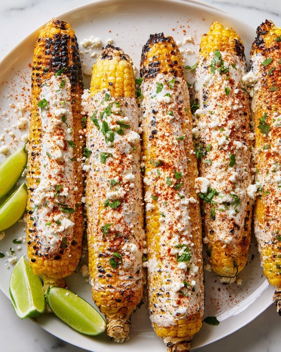 Elotes (Mexican Street Corn) Recipe