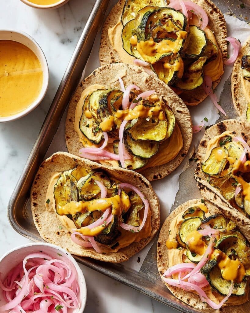 Summer Squash Sheet-Pan Tacos Recipe