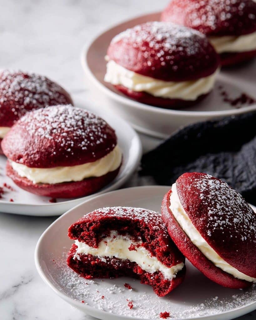 Red Velvet Whoopie Pies Recipe
