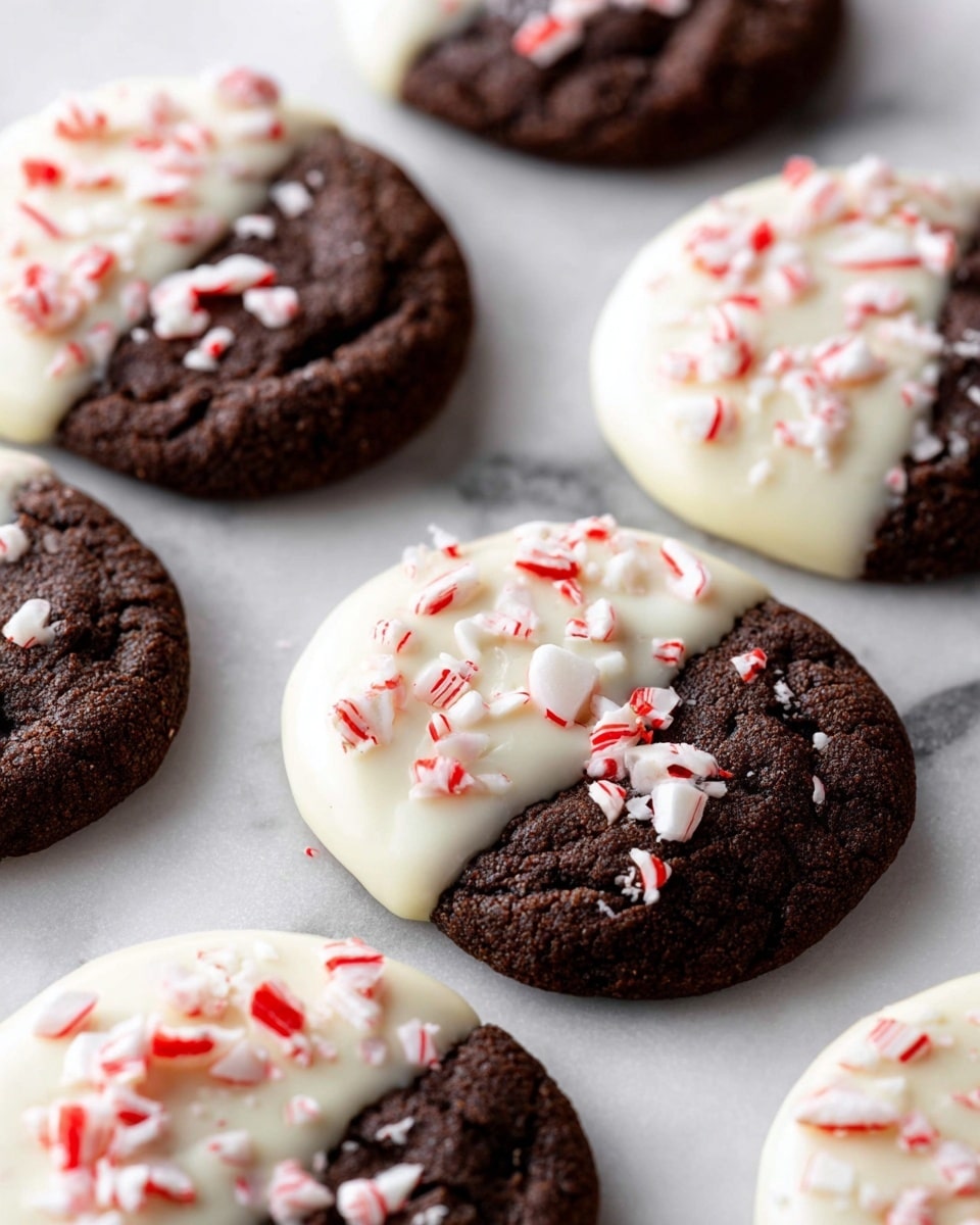 Peppermint Mocha Cookies Recipe