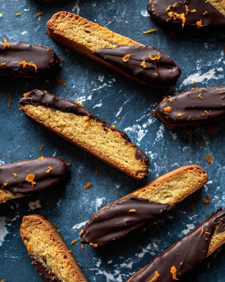 Dark Chocolate Orange Biscotti Recipe