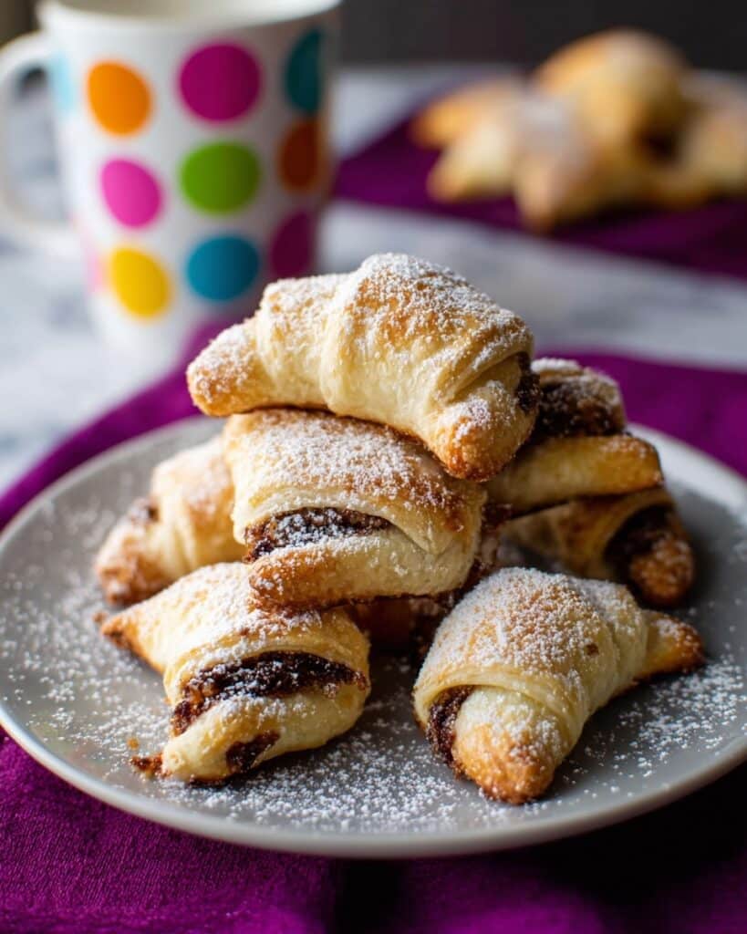 Rugelach Cookies with Cream Cheese Dough Recipe