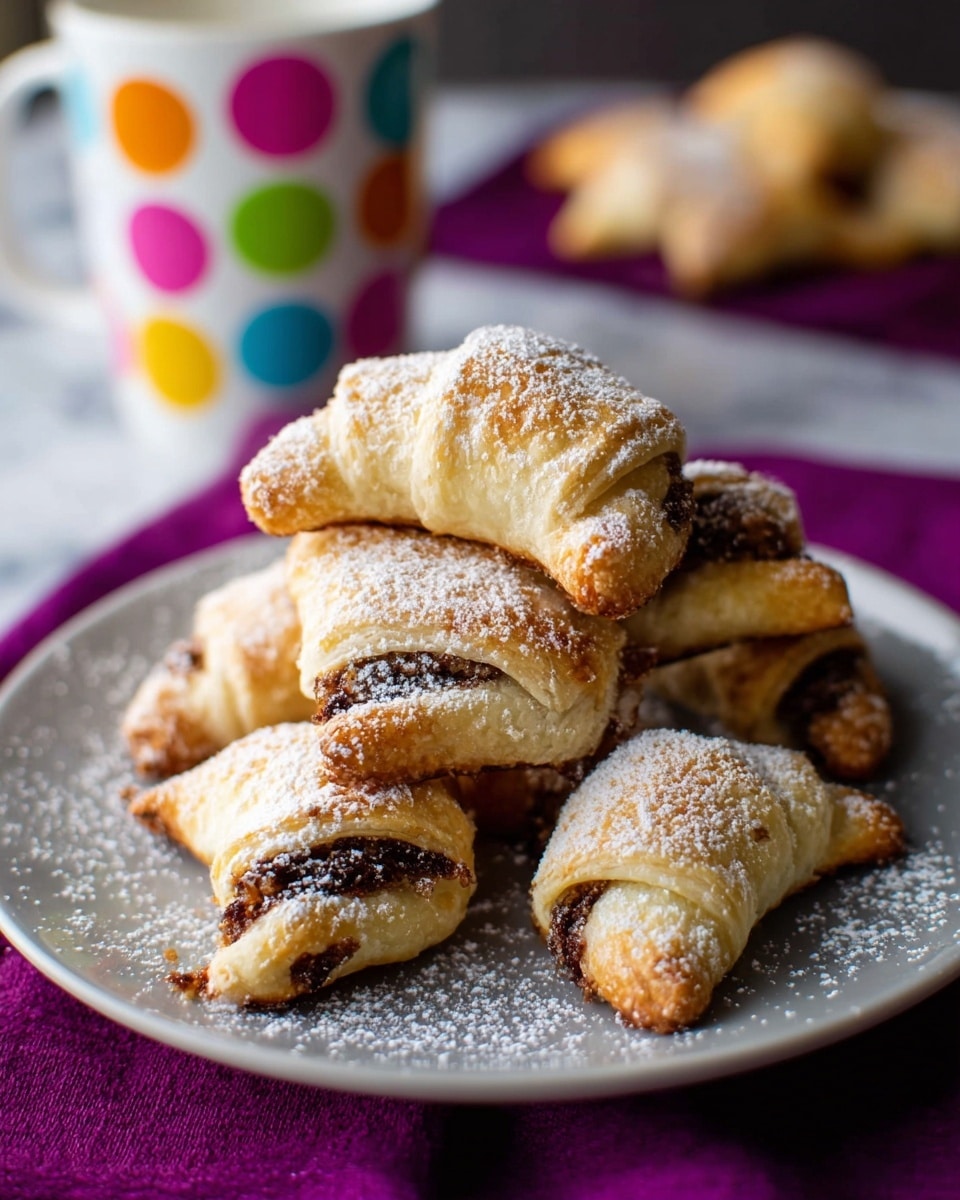 Rugelach Cookies with Cream Cheese Dough Recipe