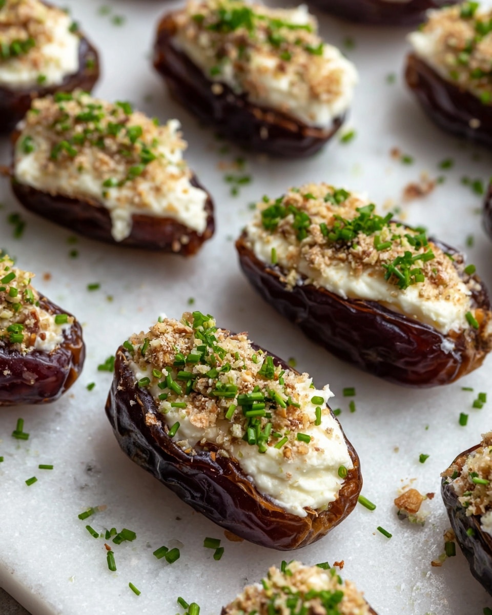 Bacon-Wrapped Brie Stuffed Dates with Toasted Almonds Recipe