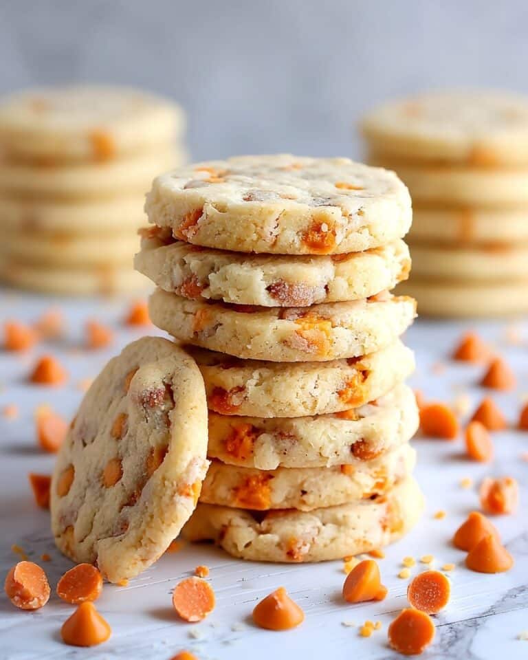 Butterscotch Shortbread Cookies Recipe