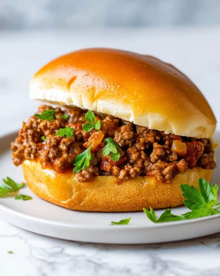 Philly Cheesesteak Sloppy Joes Recipe