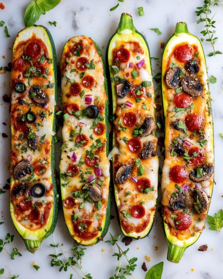 Zucchini Pizza Boats Recipe