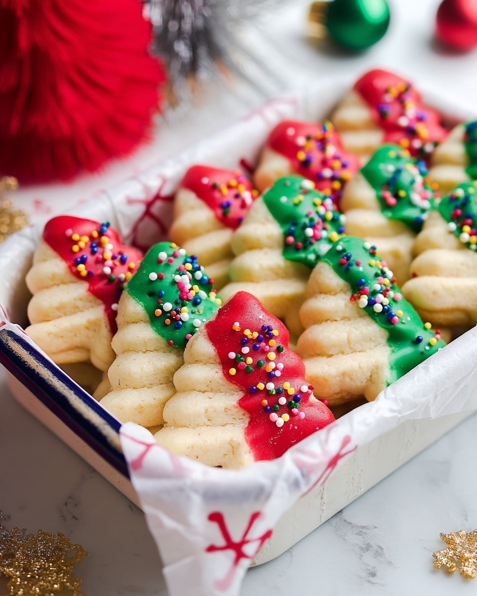Old Fashioned Spritz Cookies Recipe