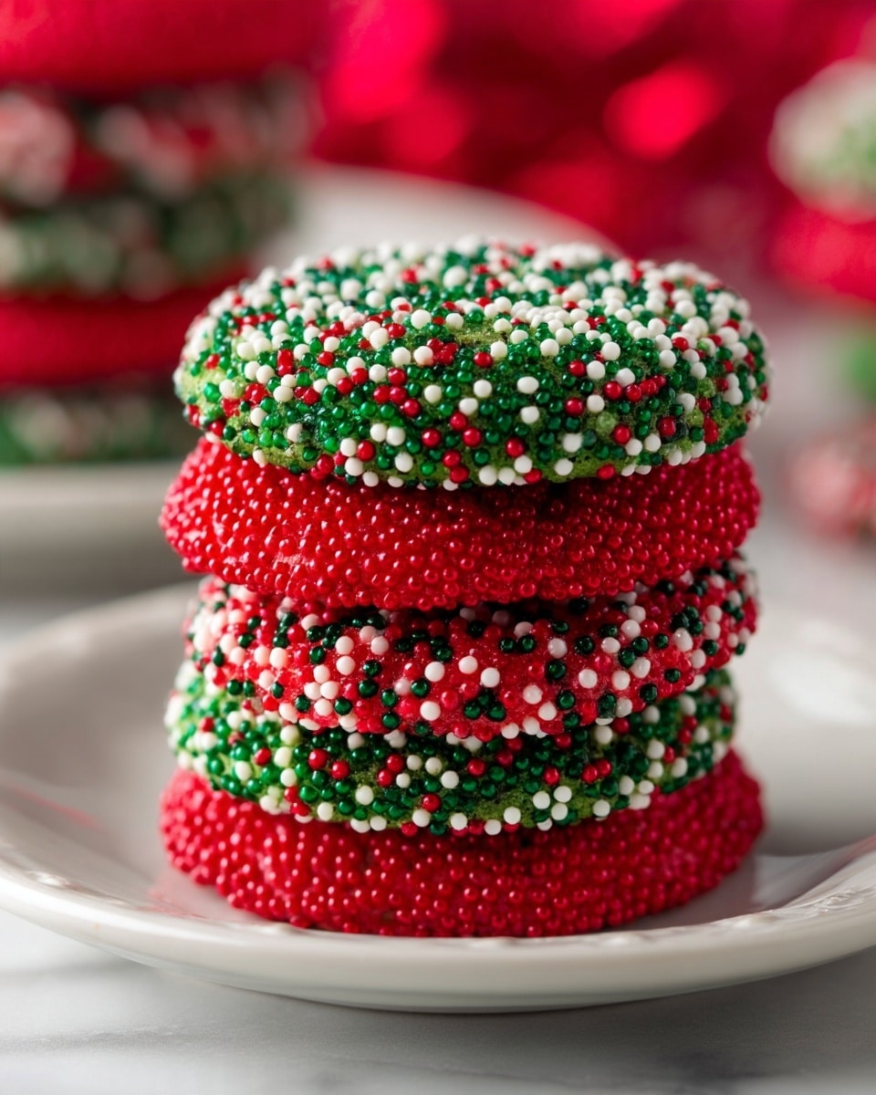 Christmas Sprinkle Cookies Recipe
