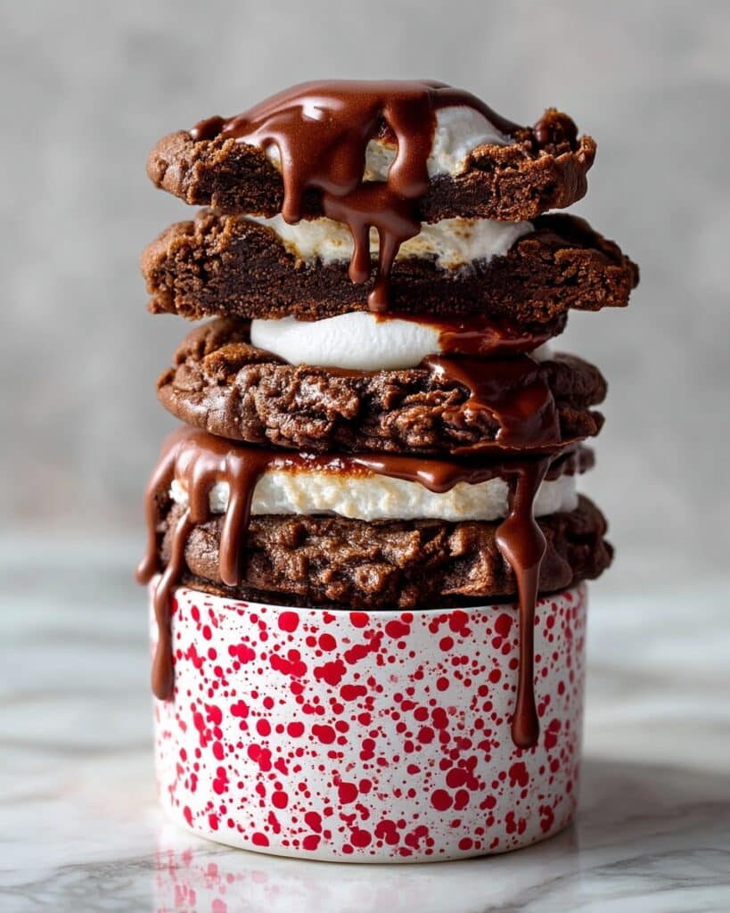 Marshmallow Hot Cocoa Cookies Recipe