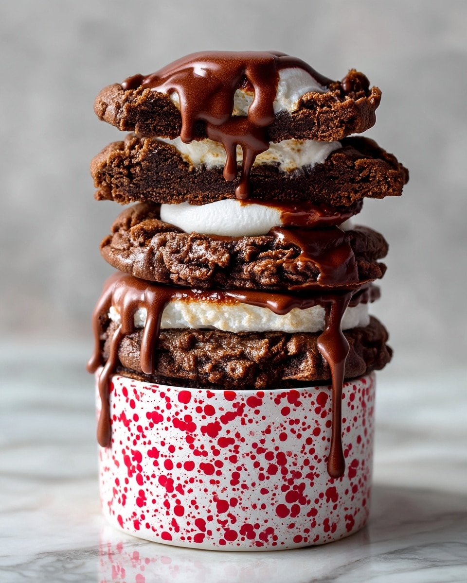 Marshmallow Hot Cocoa Cookies Recipe