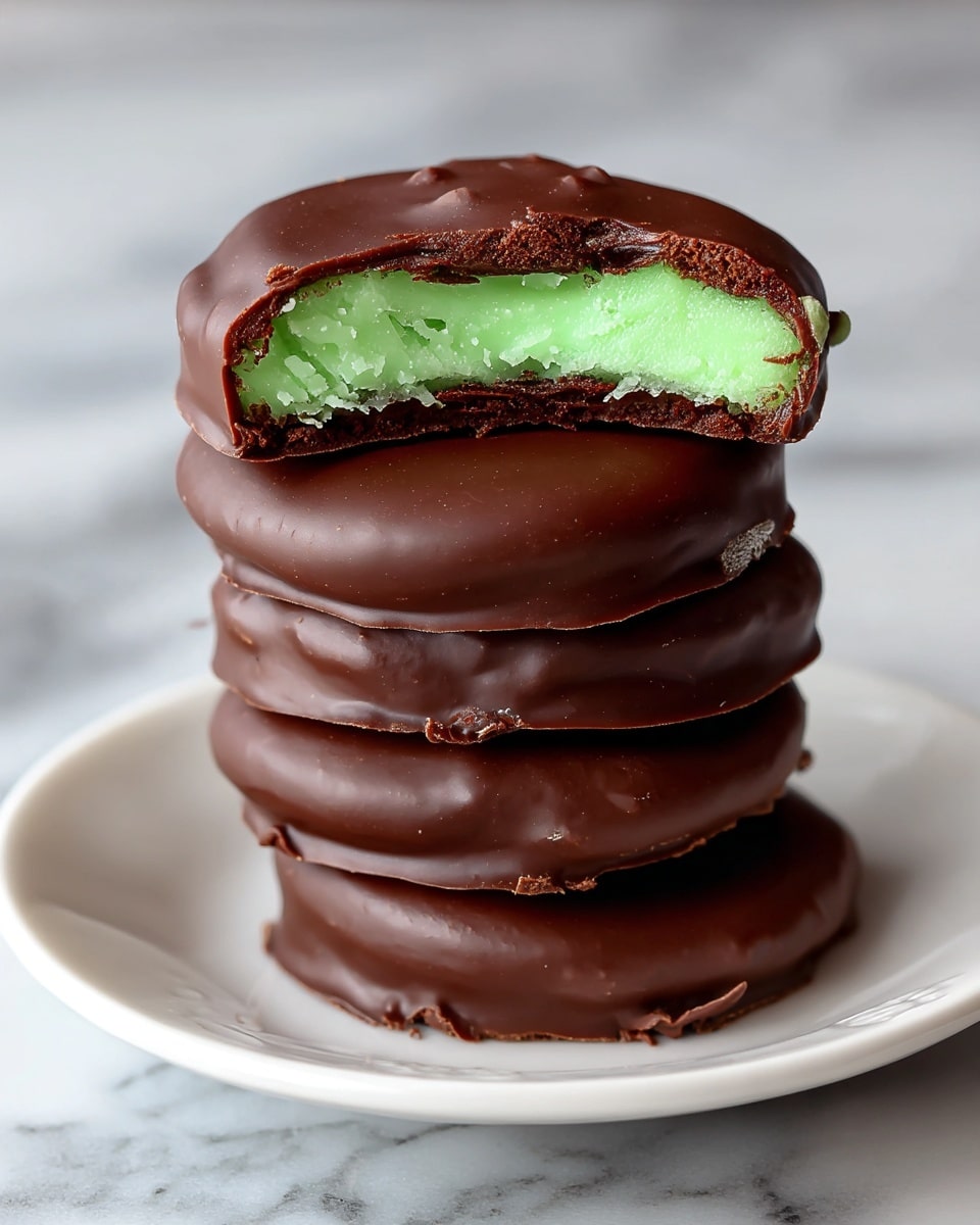 Chocolate Covered Mint Patties Recipe