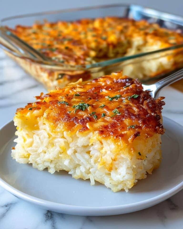 Copycat Cracker Barrel Hashbrown Casserole Recipe
