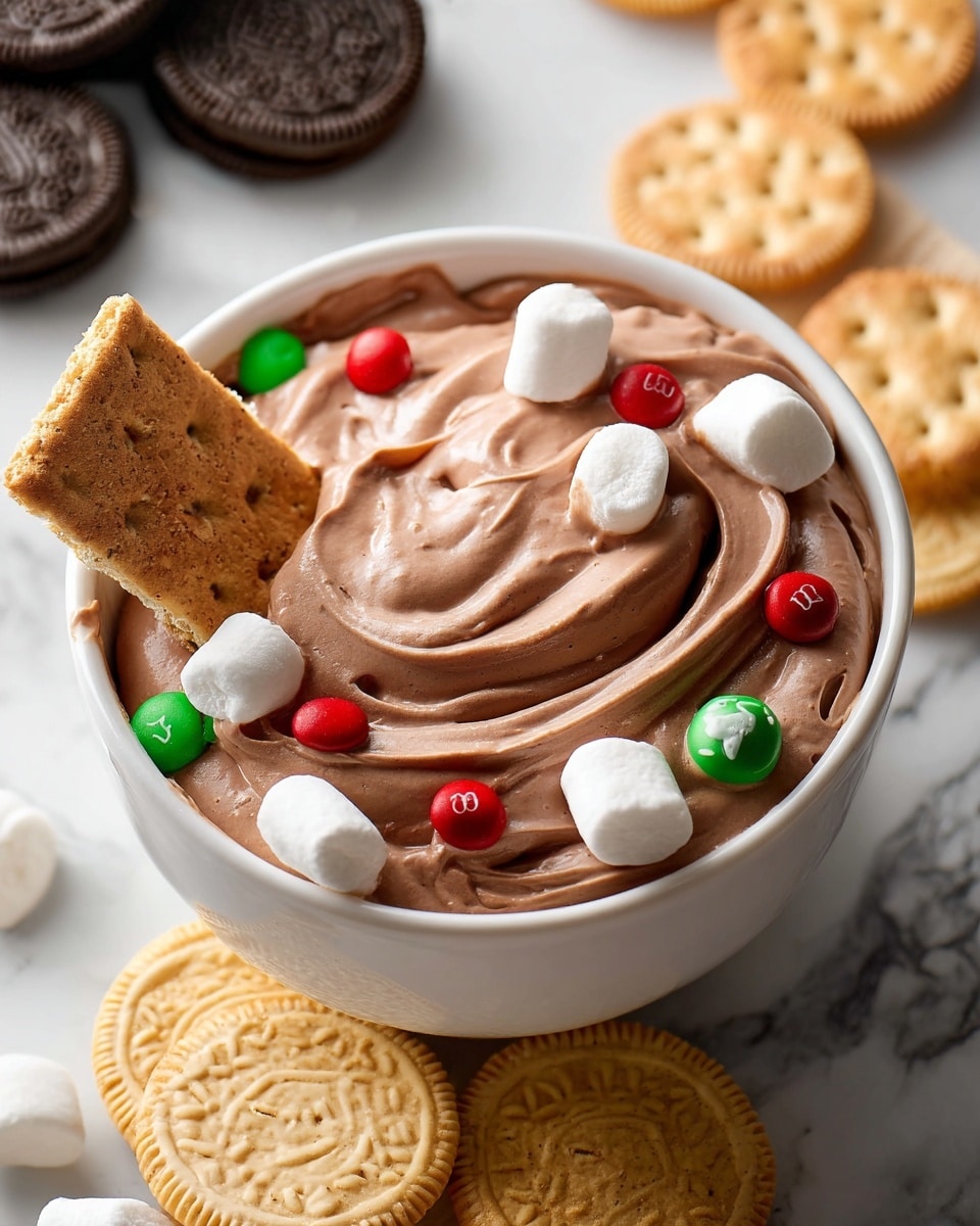 Hot Cocoa Fluff Dip Recipe