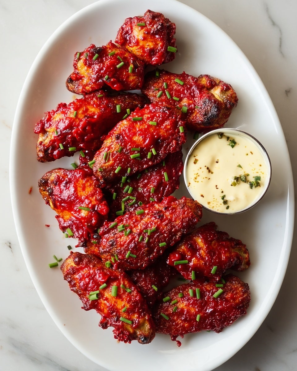 Spicy Cranberry Chicken Wings Recipe