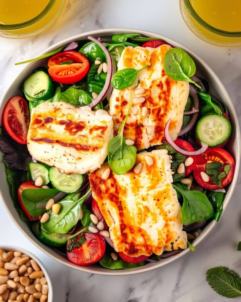 Halloumi Salad Recipe
