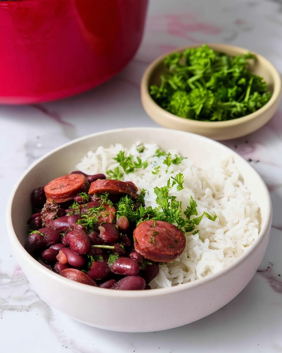 Red Beans and Rice with Andouille Sausage Recipe
