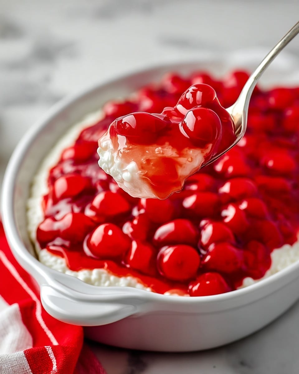 Cherries in the Snow Dessert Recipe