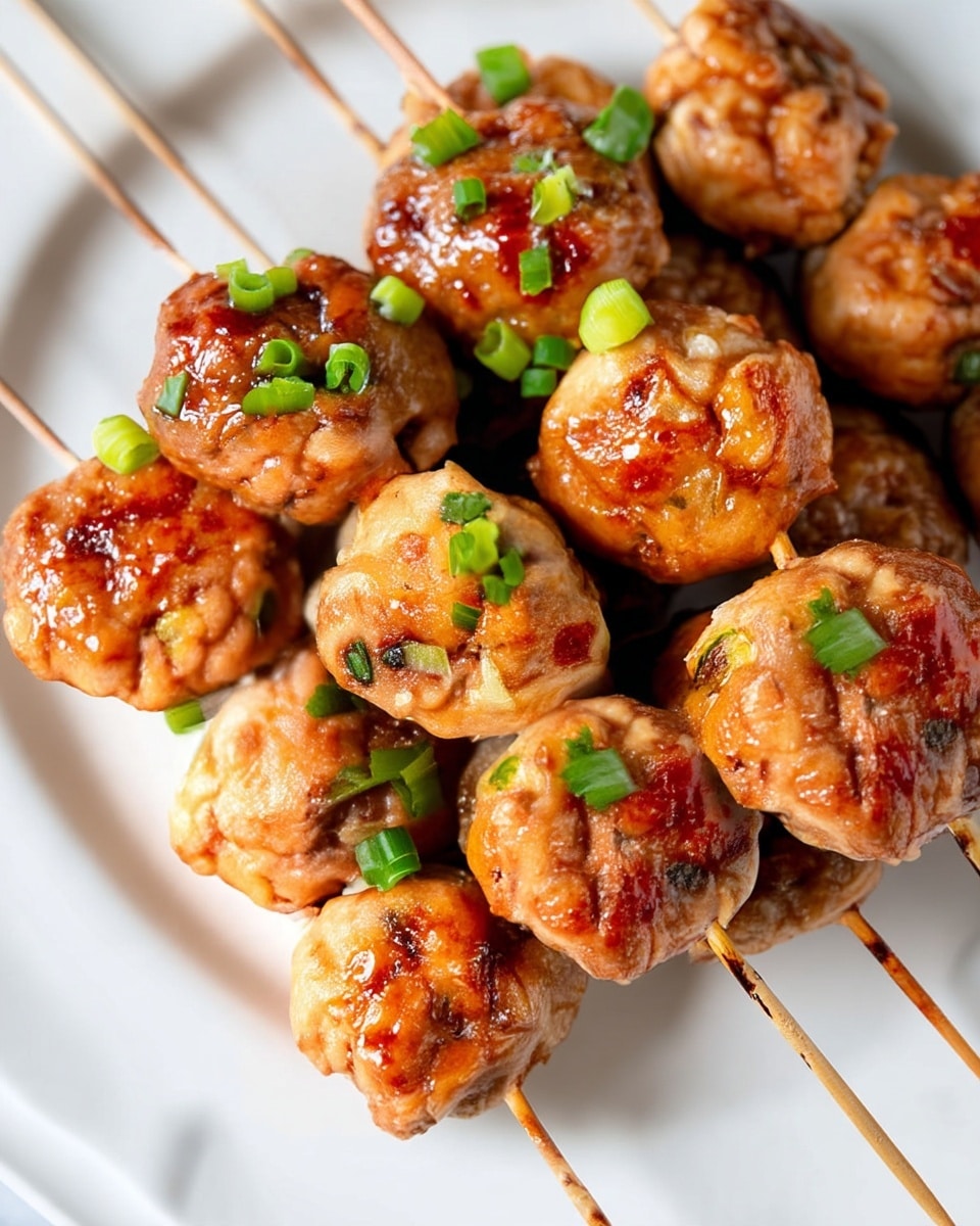 Tsukune (Japanese Chicken Meatballs) Recipe