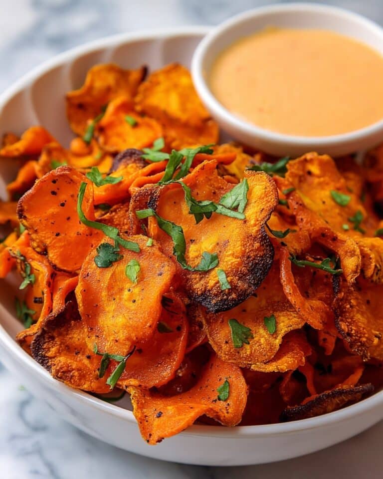 Crispy Baked Carrot Chips Recipe