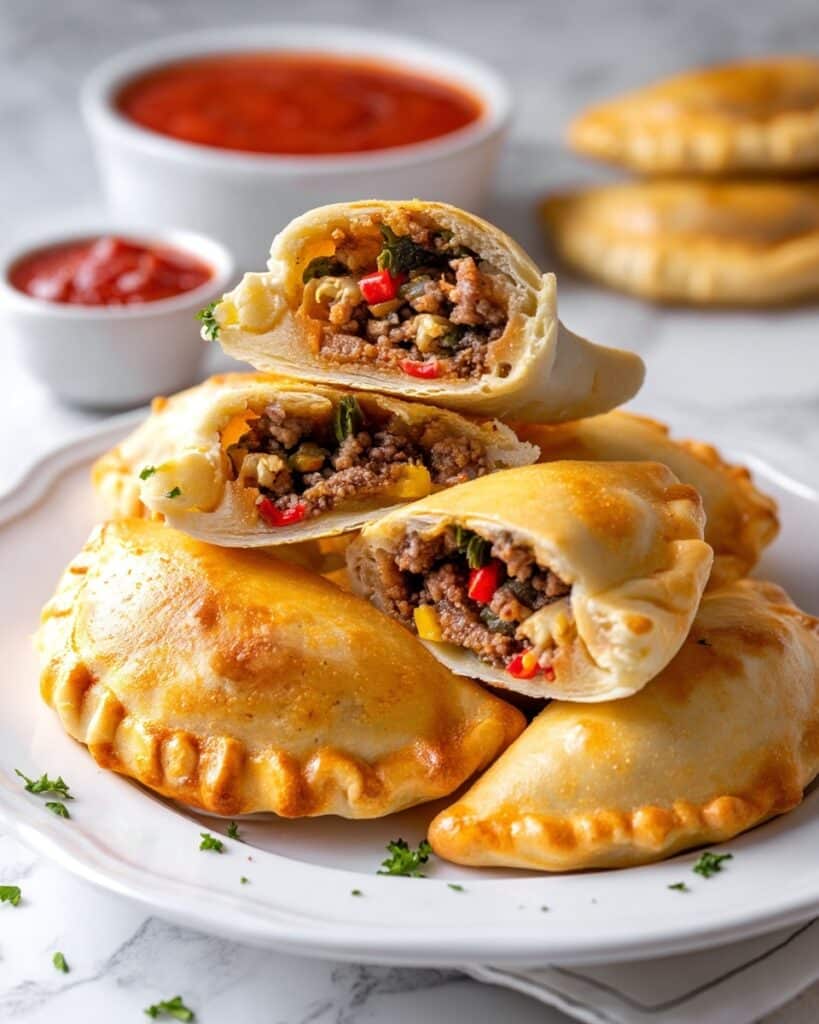 Savory Beef and Vegetable Empanadillas Recipe