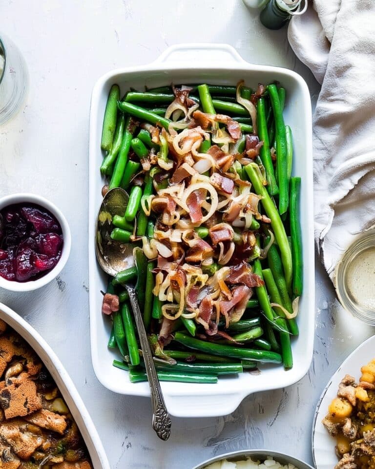 Easy Sautéed Fresh Green Beans With Crispy Prosciutto Recipe