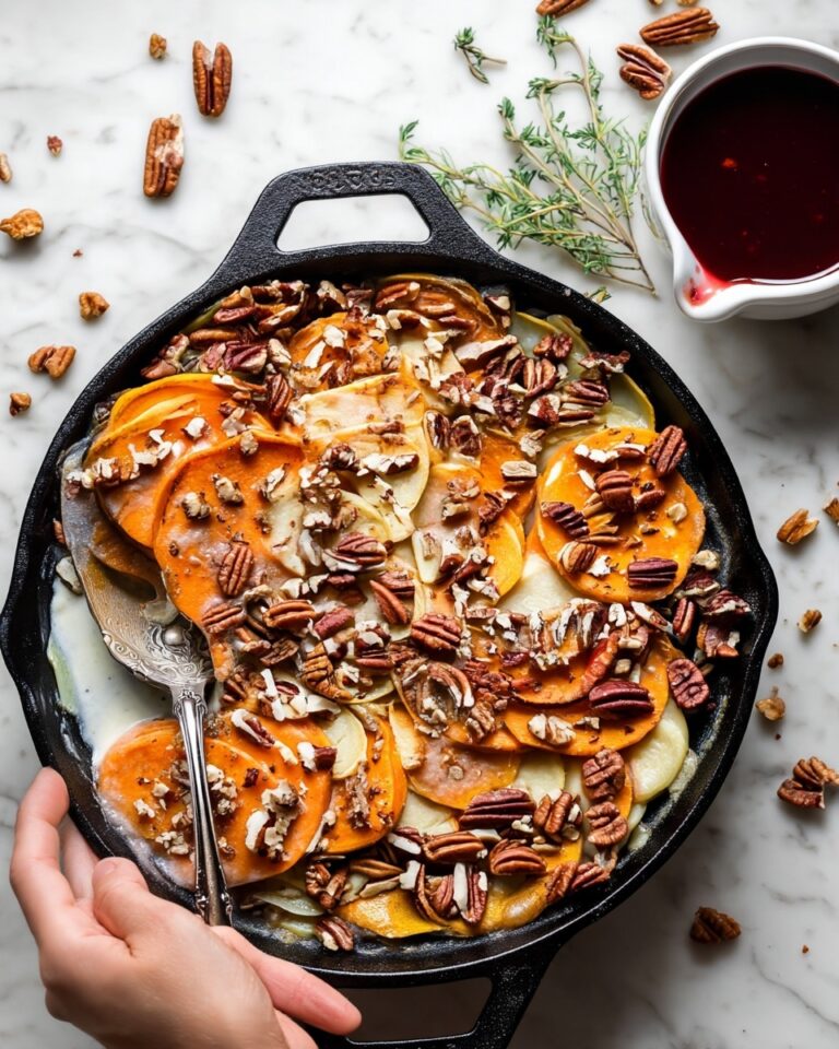 Healthy Scalloped Sweet Potato Casserole Recipe