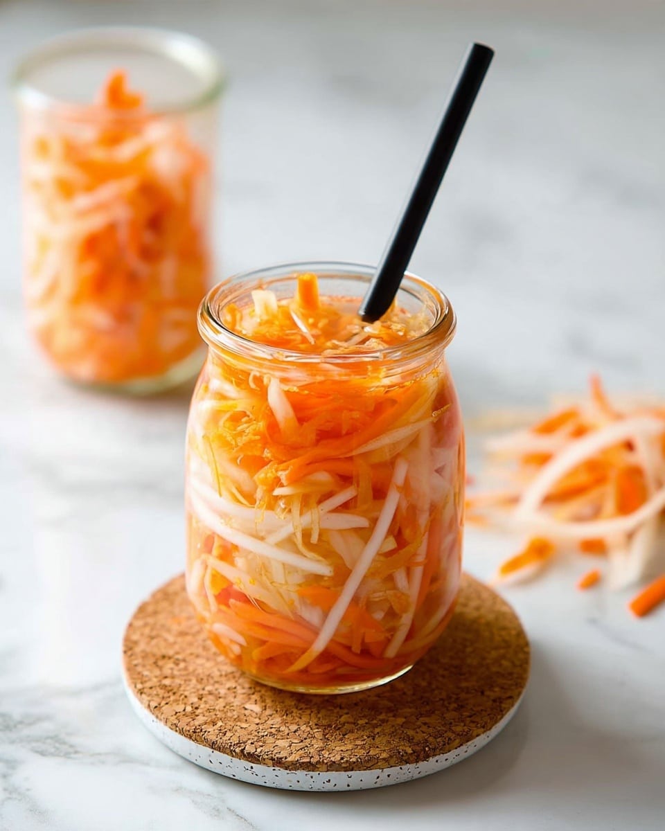 Vietnamese Quick Pickled Carrots and Daikon Recipe
