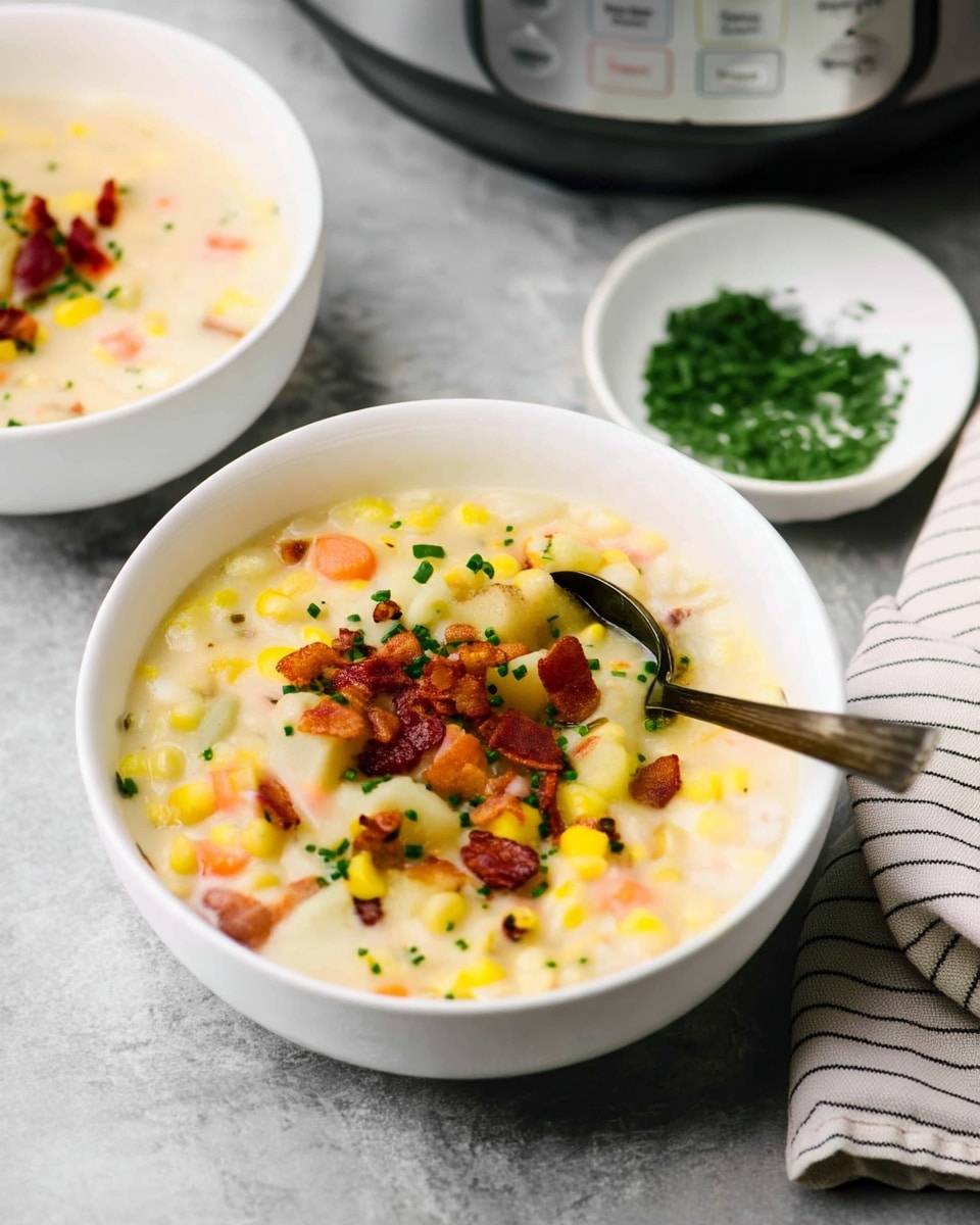 Instant Pot Corn Chowder Recipe