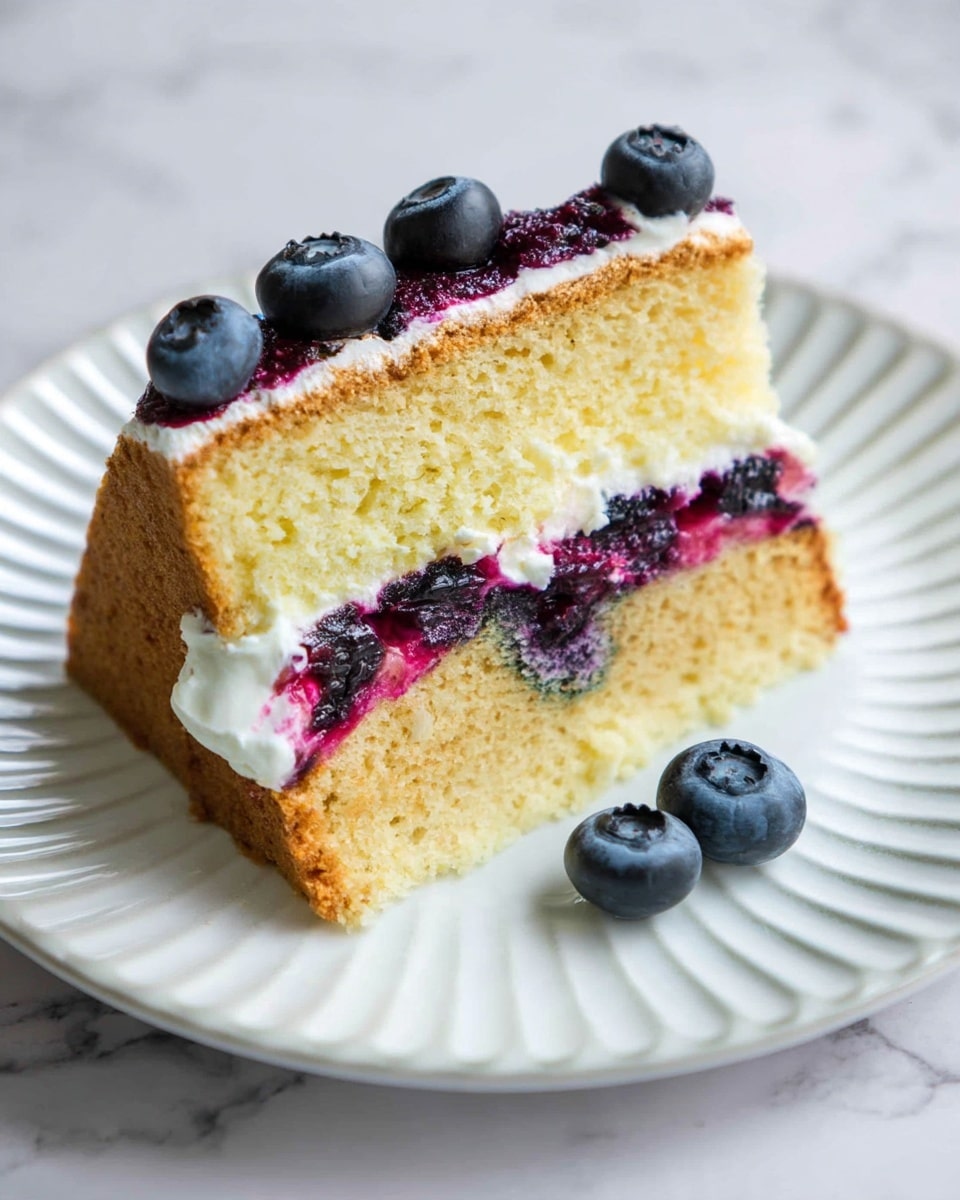 Lemon Blueberry Cake Recipe